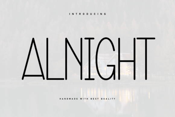 Alnight Typeface: A Cozy Handwritten Font Review