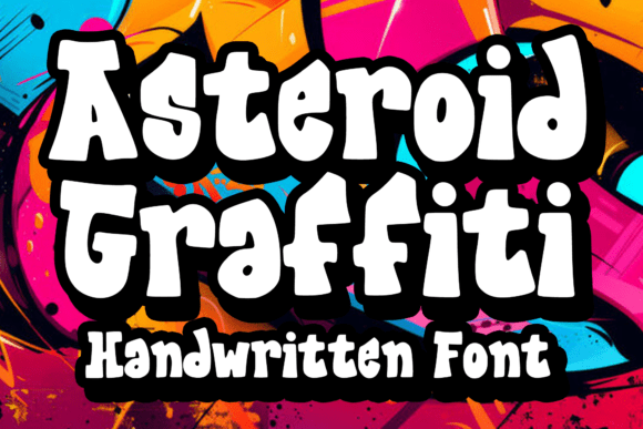 Asteroid Graffiti Font: Bold Display for Campaigns