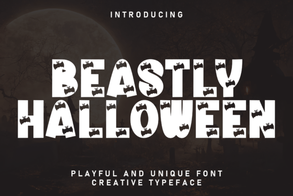 Beastly Halloween Font for Creative Branding