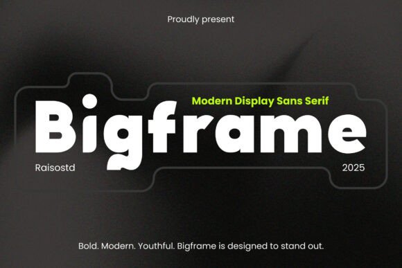 Bigframe Font: Bold Branding for Small Business