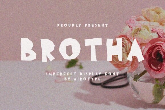 Brotha Typeface for Bold Brand Identity