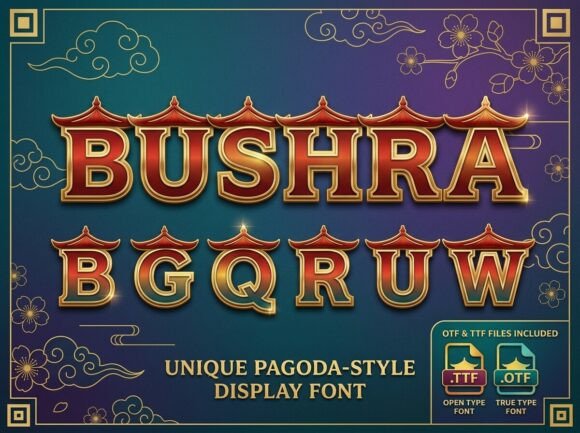 Bushra Font Review: A Unique Display Typeface