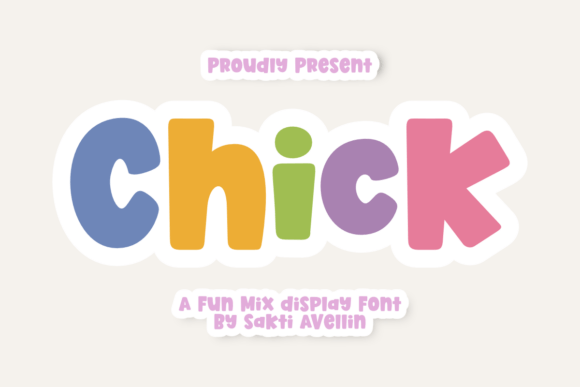 Chick Font: A Playful Typeface for Crafters