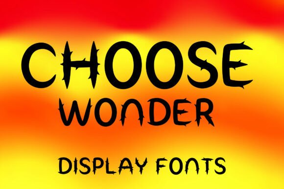 Choose Wonder Font for Bold Web Headers