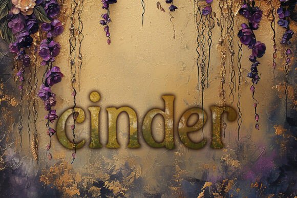 Cinder Font: Bold Display Type for Campaigns