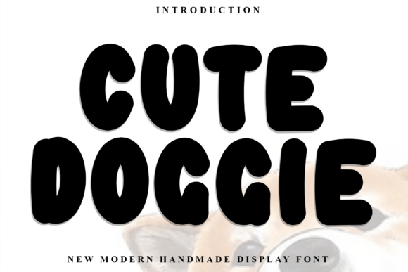 Cute Doggie Font: A Playful Display Typeface Review