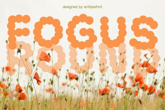 Fogus: A Playful Display Font for Modern Branding