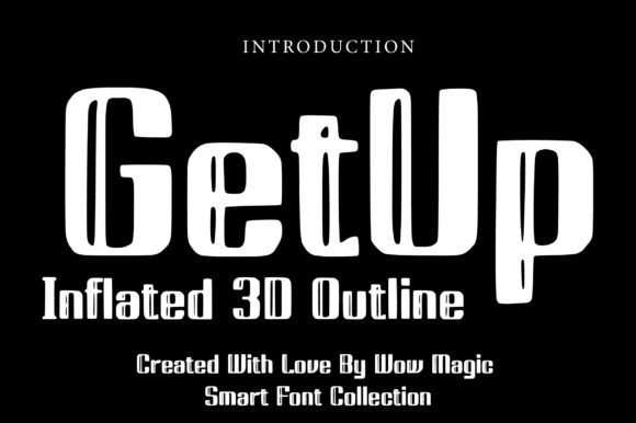 Get Up: The Puffy Display Font for Bold Branding