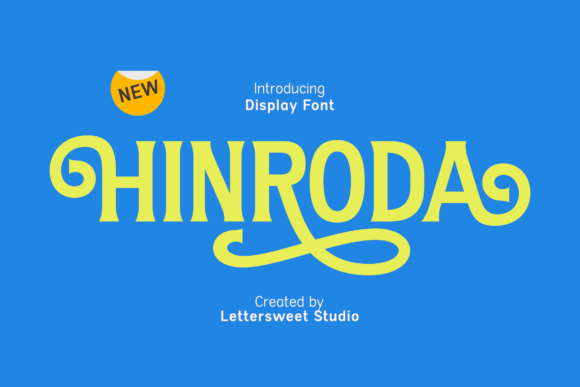 Hinroda: The Bold Display Font for Impactful Campaigns