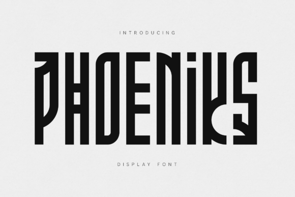 Phoeniks: A Display Typeface for Editorial Design
