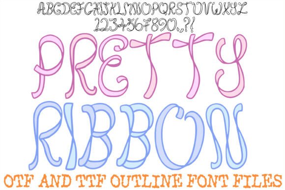 Pretty Ribbon Font for Modern Web Design