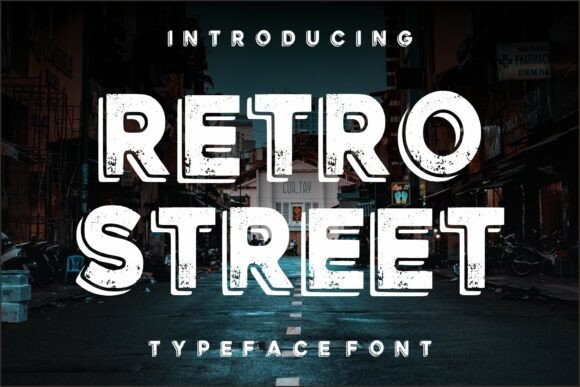 Retro Street: A Bold Vintage Display Font for Urban Branding