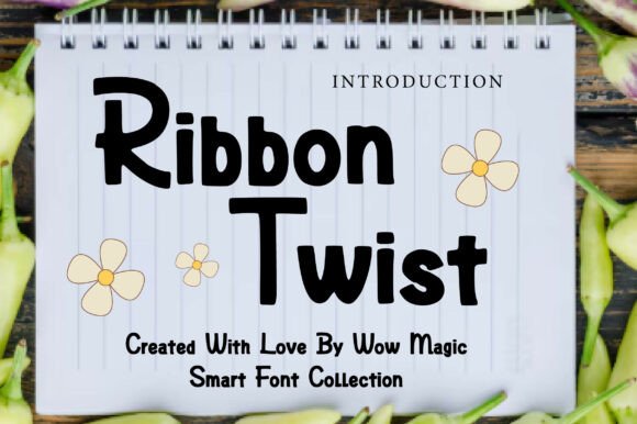 Ribbon Twist: The Playful Display Font for Marketers