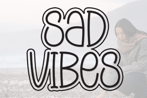 Sad Vibes Handwritten Font for Editorial Design