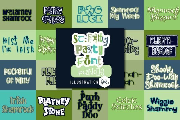 St. Patty Party Font: A Festive Display Bundle Review