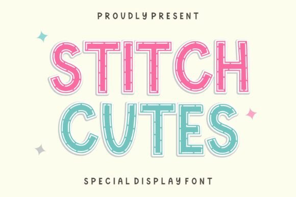 Stitch Cutes Font for Handmade Branding