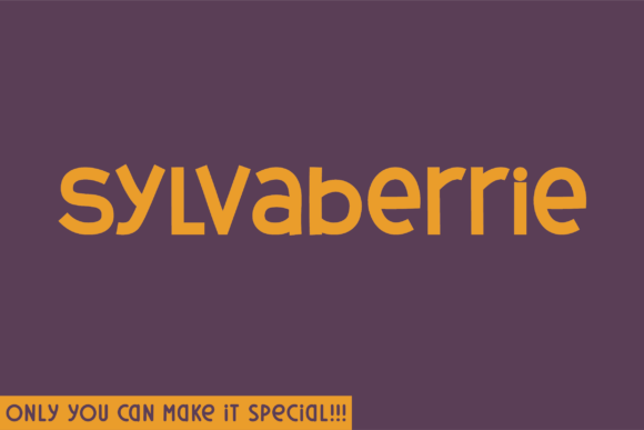 Sylvaberrie Font Review for Campaign Design